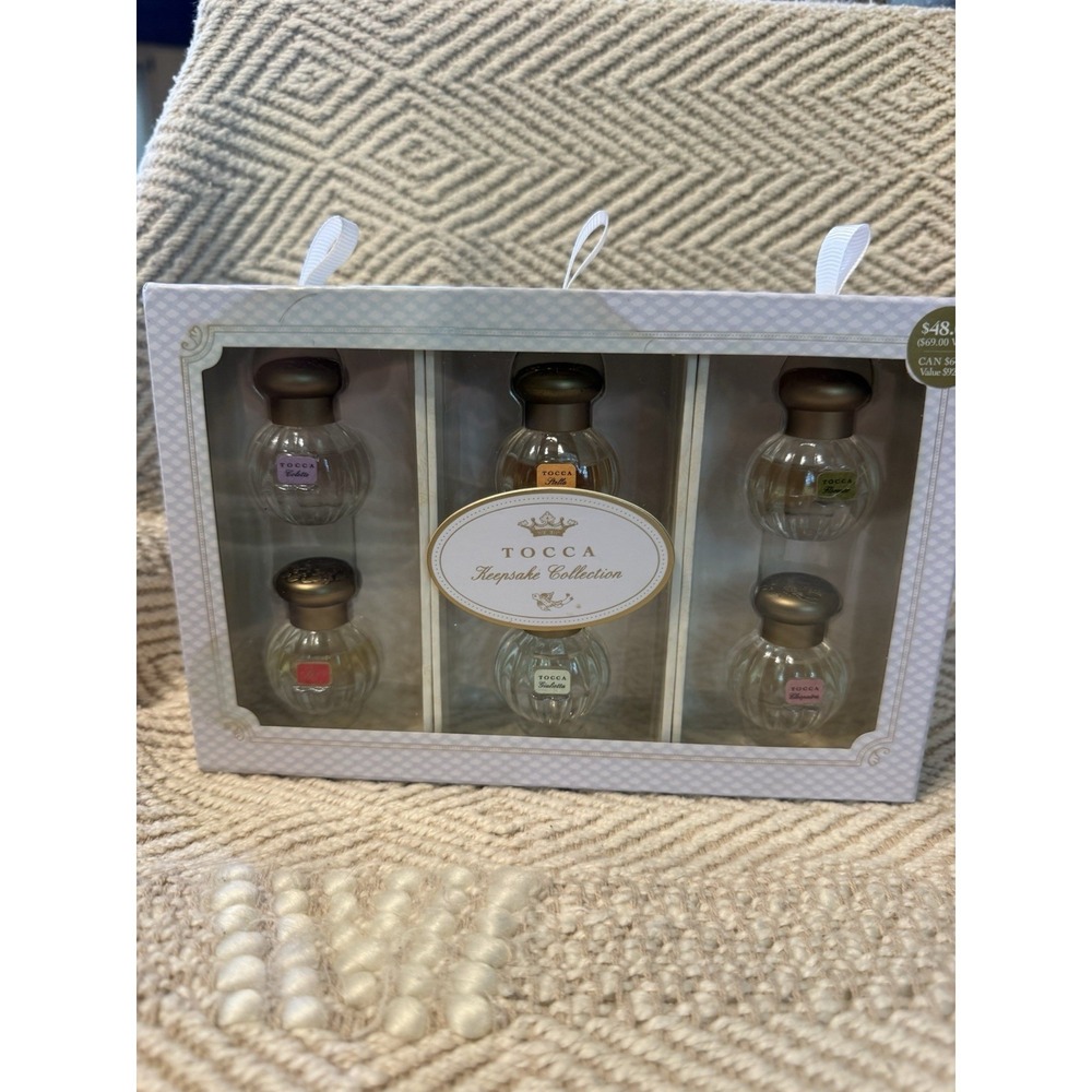 Tocca Keepsake Collection of 6 New- Eau De Parfum Dabbers *READ*